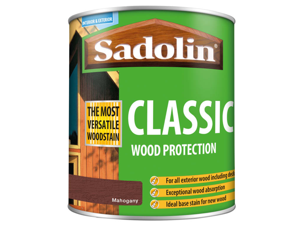 Classic Wood Protection Mahogany 1 litre                                        