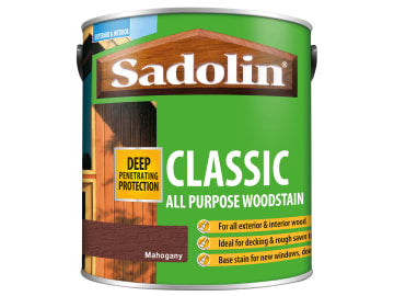 Classic Wood Protection Mahogany 2.5 litre                                      