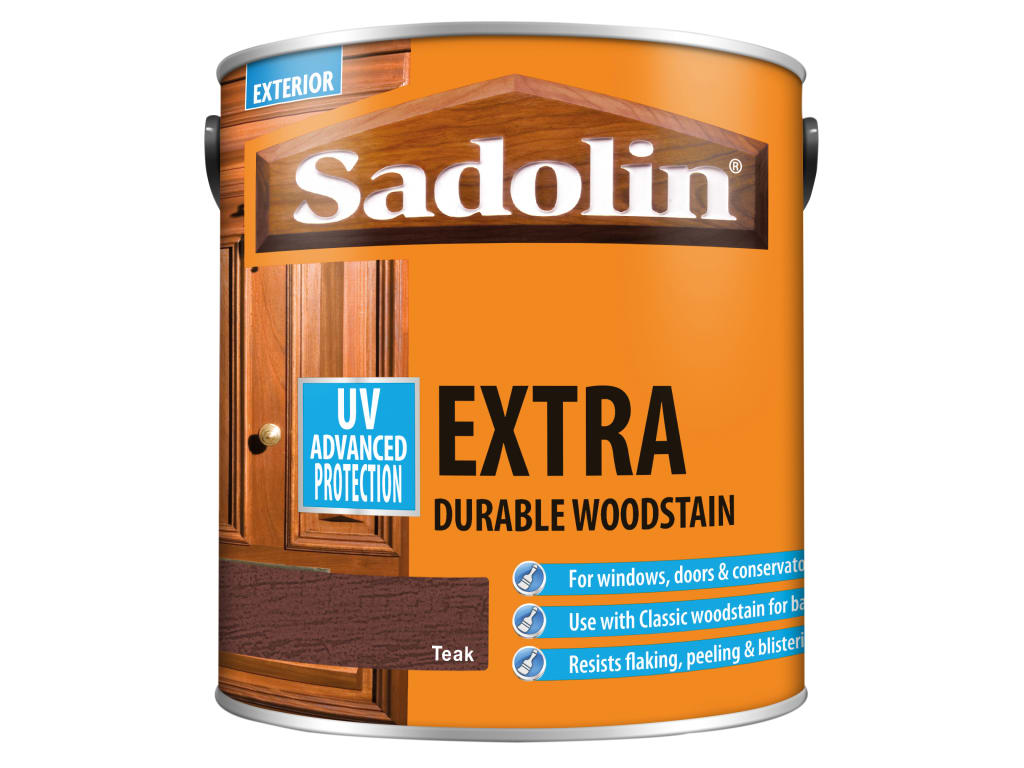 Extra Durable Woodstain Teak 2.5 litre                                          
