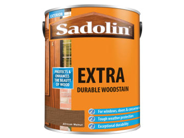 Extra Durable Woodstain African Walnut 5 litre                                  