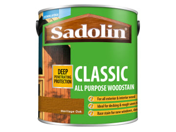 Classic Wood Protection Heritage Oak 2.5 litre                                  
