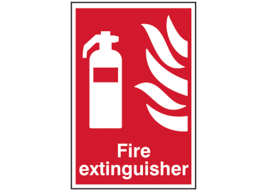 Fire Extinguisher - PVC Sign 200 x 300mm                                        