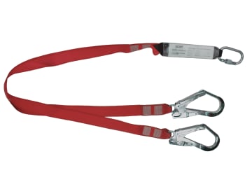 Fall Arrest Twin Lanyard 1.8m                                                   