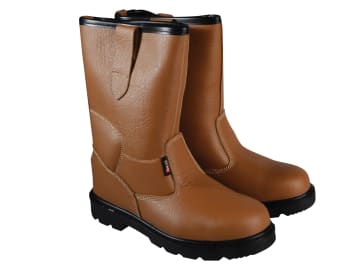 Texas Lined Rigger Boots Tan UK 7 EUR 41                                        