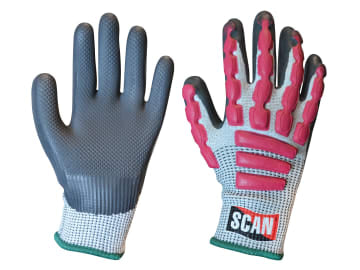 Anti-Impact Latex Cut 5 Gloves - M (Size 8)                                     