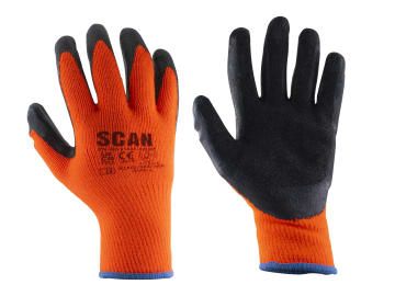 Thermal Latex Coated Gloves - M (Size 8)                                        