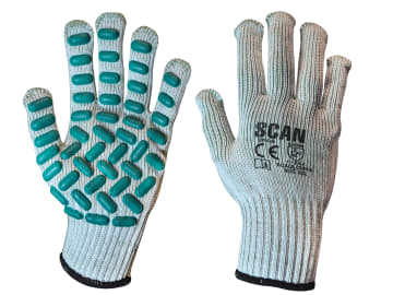Vibration Resistant Latex Foam Gloves - XXL (Size 11)                           