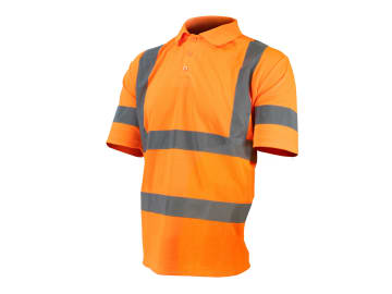Hi-Vis Orange Polo Shirt - M (40in)                                             