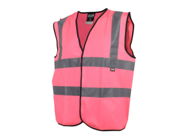 Hi-Vis Pink Waistcoat - L (44in)                                                