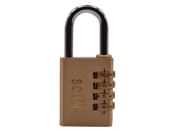 Brass Combination Padlock 38mm                                                  