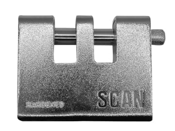 Armoured Twin Slot Shutter Padlock 92mm                                         