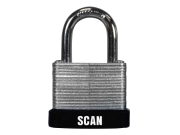 Laminated Steel Padlock 30mm                                                    