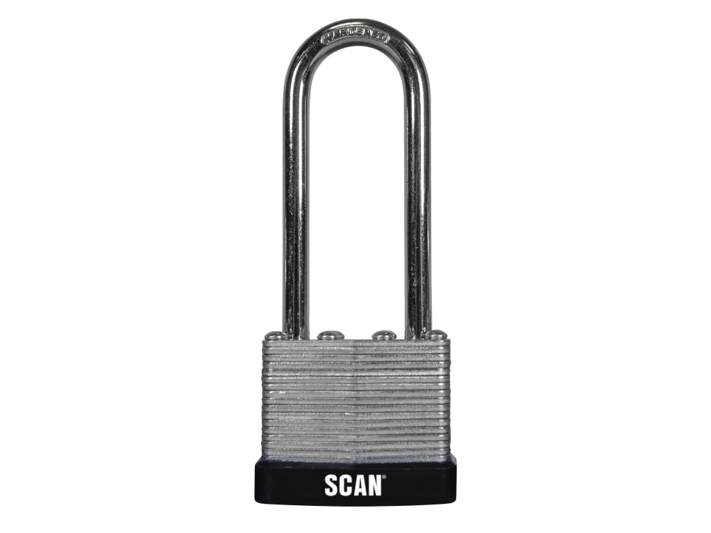 Laminated Steel Padlock 40mm Long Shackle                                       