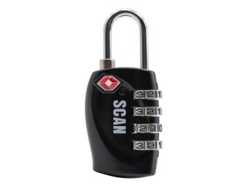 Zinc Combination Padlock TSA Approved                                           