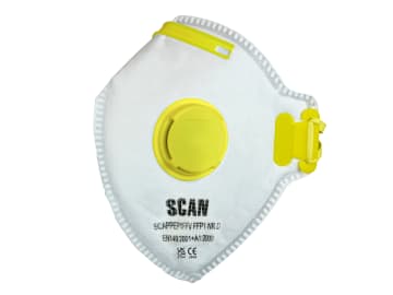 Fold Flat Valved Disposable Mask FFP1 (Pack of 10)                              
