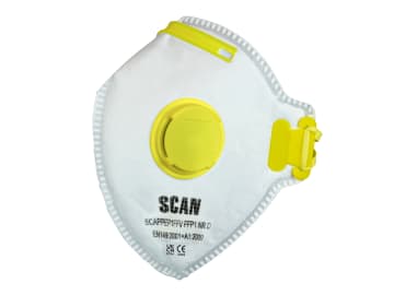 Fold Flat Valved Disposable Mask FFP1 (Pack of 3)                               
