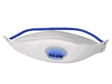 Tri Fold Valved Disposable Mask FFP2 (Pack 3)                                   