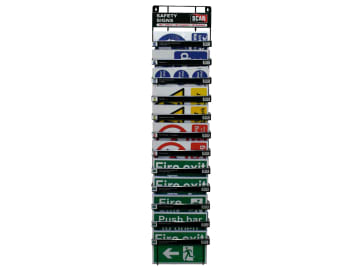 Signs Display - 60 Signs (12 Tier Stand)                                        