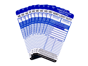 Tower Tag Inserts Pack Of 10                                                    
