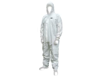 Chemical Splash Resistant Disposable Coverall White Type 5/6 XL (42-45in)       