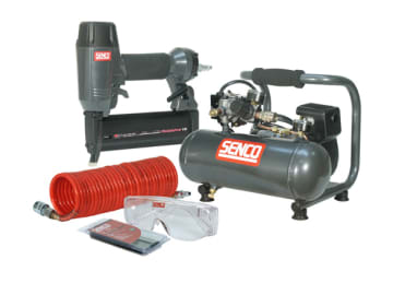 Finish Pro 18 Pneumatic Nailer & 1 HP Compressor Kit 110V                       