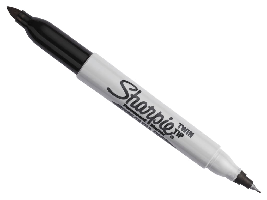 Twin Tip Permanent Marker Black                                                 
