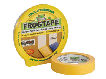 FrogTape® Delicate Surface Masking Tape 24mm x 41.1m                            