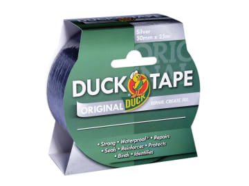 Duck Tape® Original 50mm x 25m Silver                                           