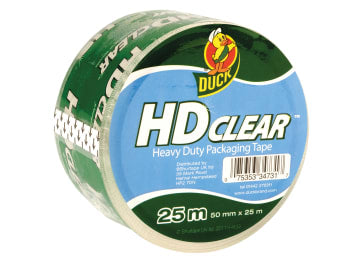 Duck Tape® Packaging Heavy-Duty 50mm x 25m Clear                                