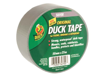 Duck Tape® Original 50mm x 25m Silver                                           