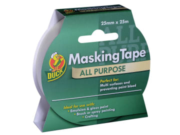 Duck Tape® All-Purpose Masking Tape 25mm x 25m                                  