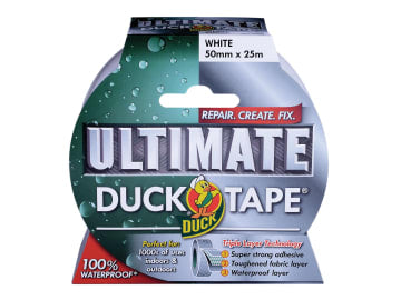 Duck Tape® Ultimate 50mm x 25m White                                            