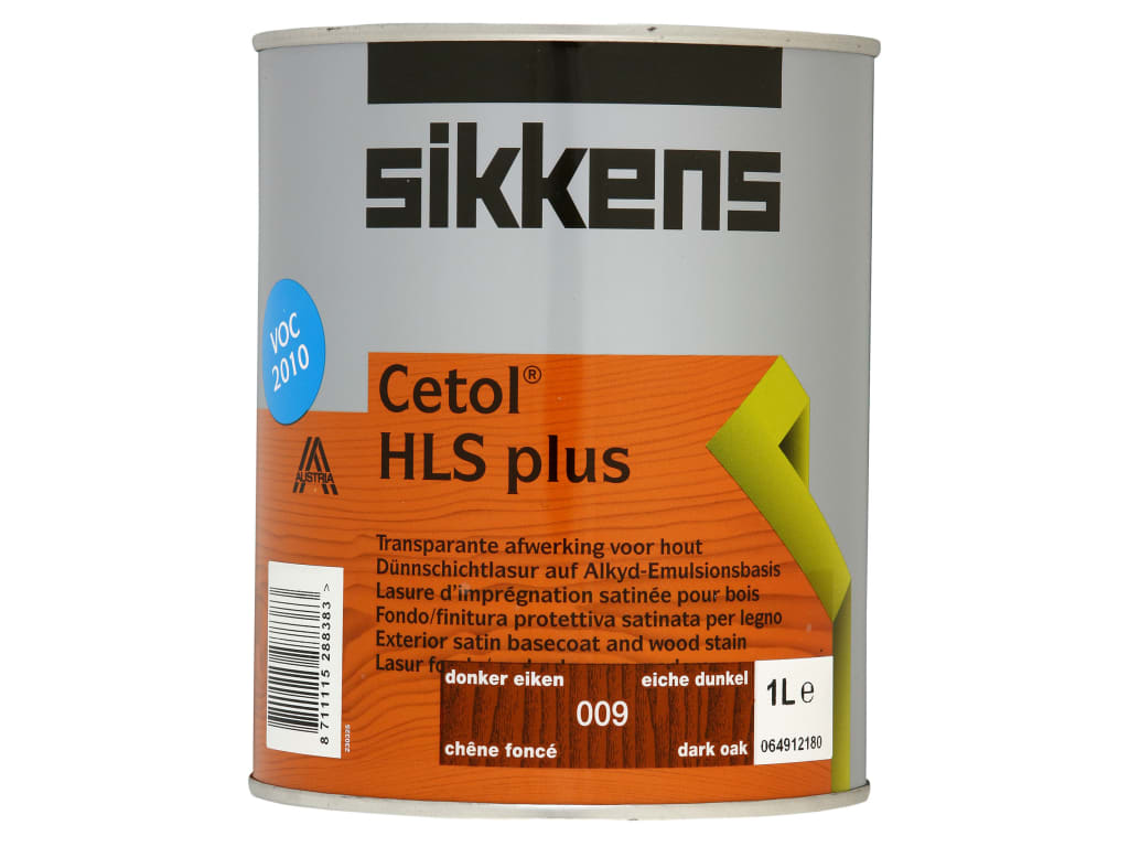 Cetol HLS Plus Translucent Woodstain Dark Oak 1 litre                           