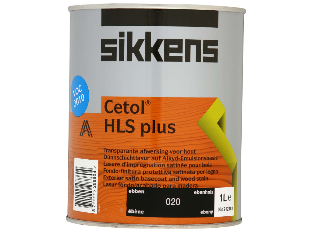 Cetol HLS Plus Translucent Woodstain Ebony 1 litre                              