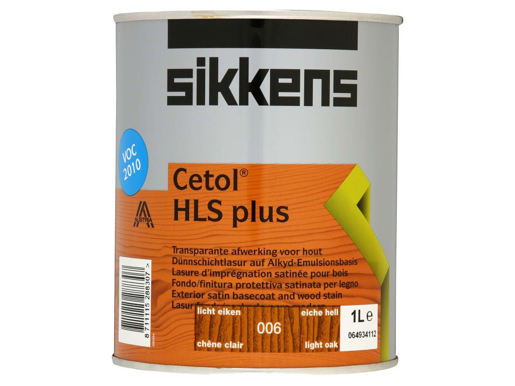 Cetol HLS Plus Translucent Woodstain Light Oak 1 litre                          
