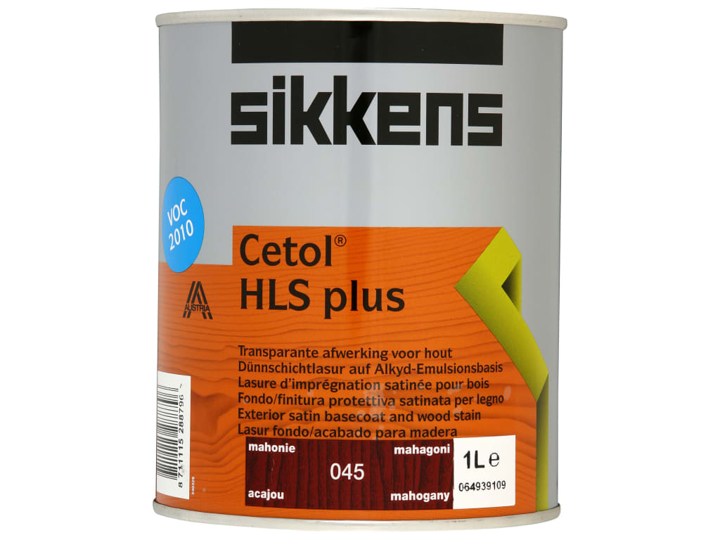 Cetol HLS Plus Translucent Woodstain Mahogany 1 litre                           