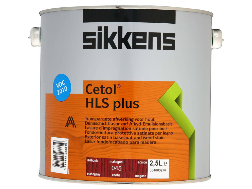 Cetol HLS Plus Translucent Woodstain Mahogany 2.5 litre                         