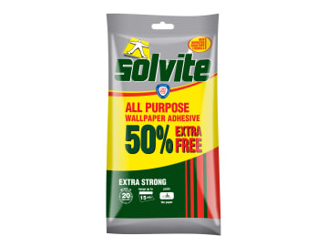All Purpose Extra Strong Wallpaper Paste - 10 Roll Sachet with 50% Free         