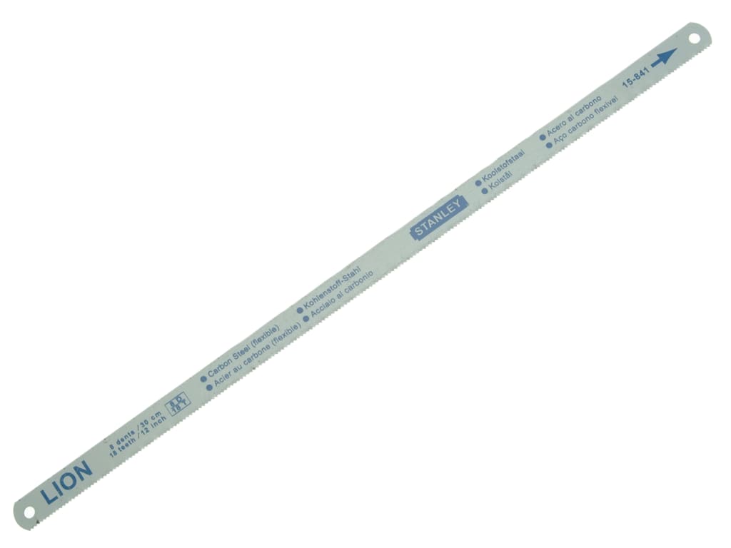 Flexible Hacksaw Blade 300mm (12in) Pack 5 Blades (18 24 & 32 TPI)              