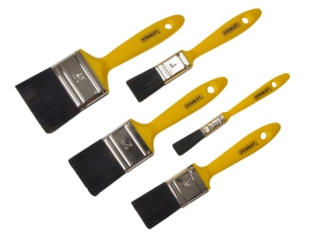 Hobby Paint Brush Set of 5 12 25 37 50 & 62mm                                   