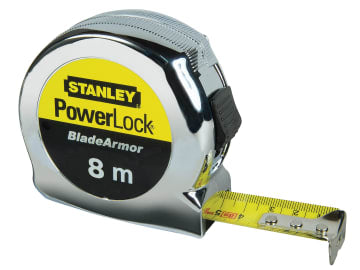 PowerLock® BladeArmor® Pocket Tape 8m (Width 25mm) (Metric only)                