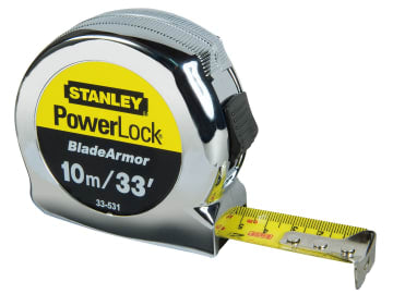 PowerLock® BladeArmor® Pocket Tape 10m/33ft (Width 25mm)                        