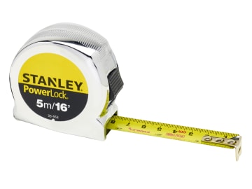 PowerLock® Classic Pocket Tape 5m/16ft (Width 19mm)                             