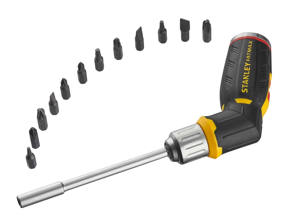 FatMax® Pistol Grip Ratchet 12 Bits                                             
