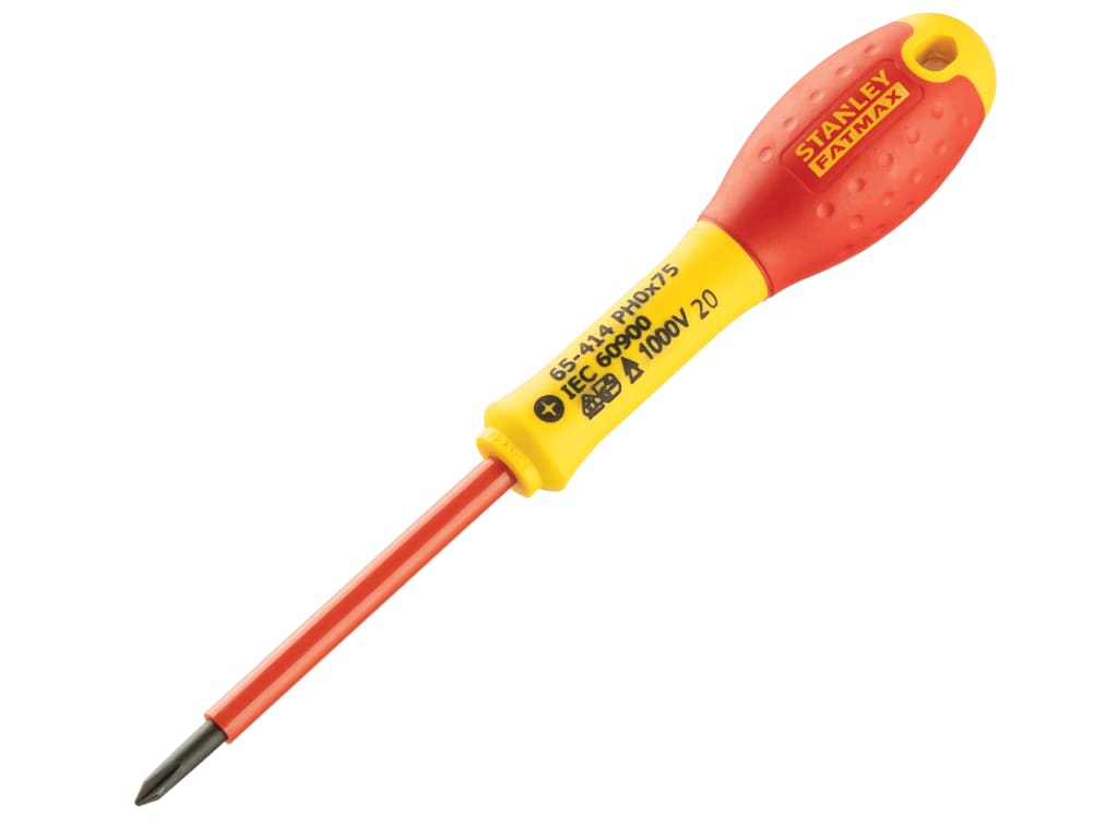 FatMax® VDE Insulated Screwdriver Phillips Tip PH0 x 75mm                       