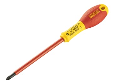 FatMax® VDE Insulated Screwdriver Pozidriv Tip PZ2 x 125mm                      