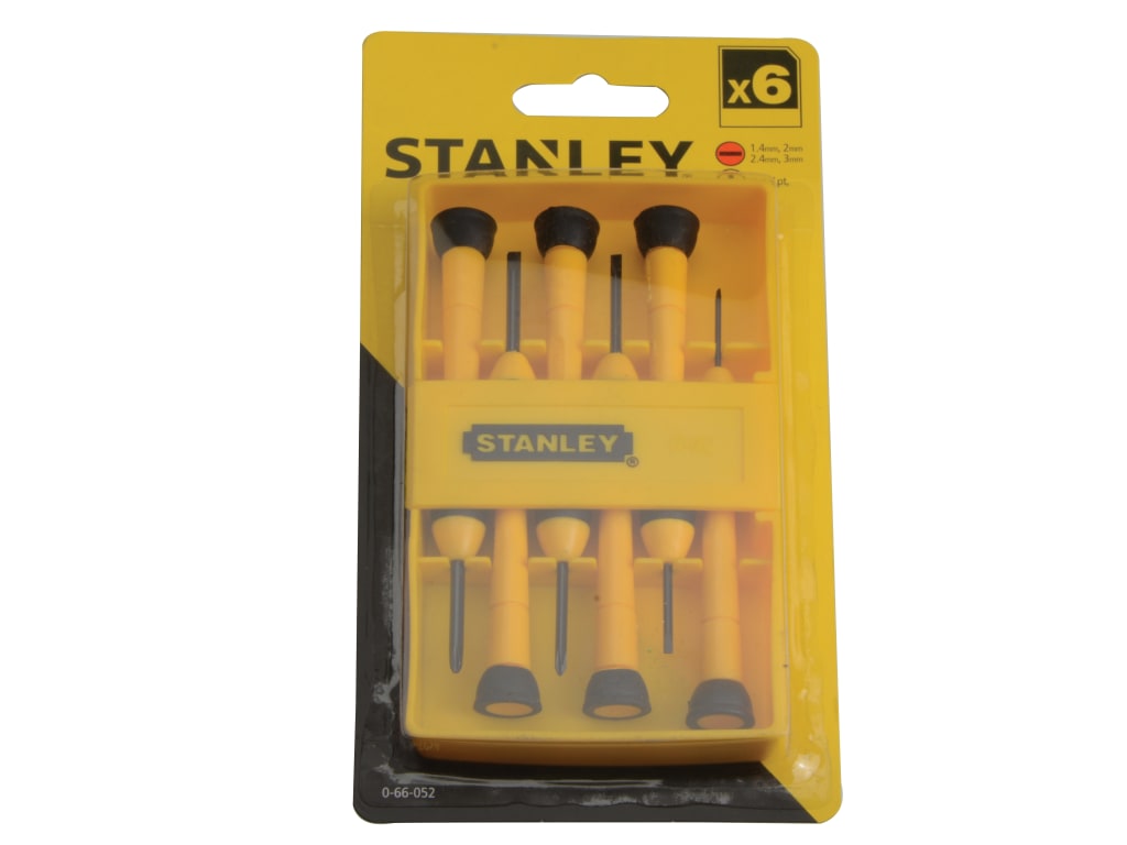 Instrument Screwdriver Set, 6 Piece                                             
