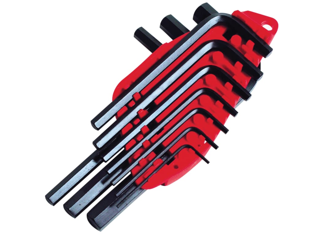 Metric Hexagon Key Set, 10 Piece                                                