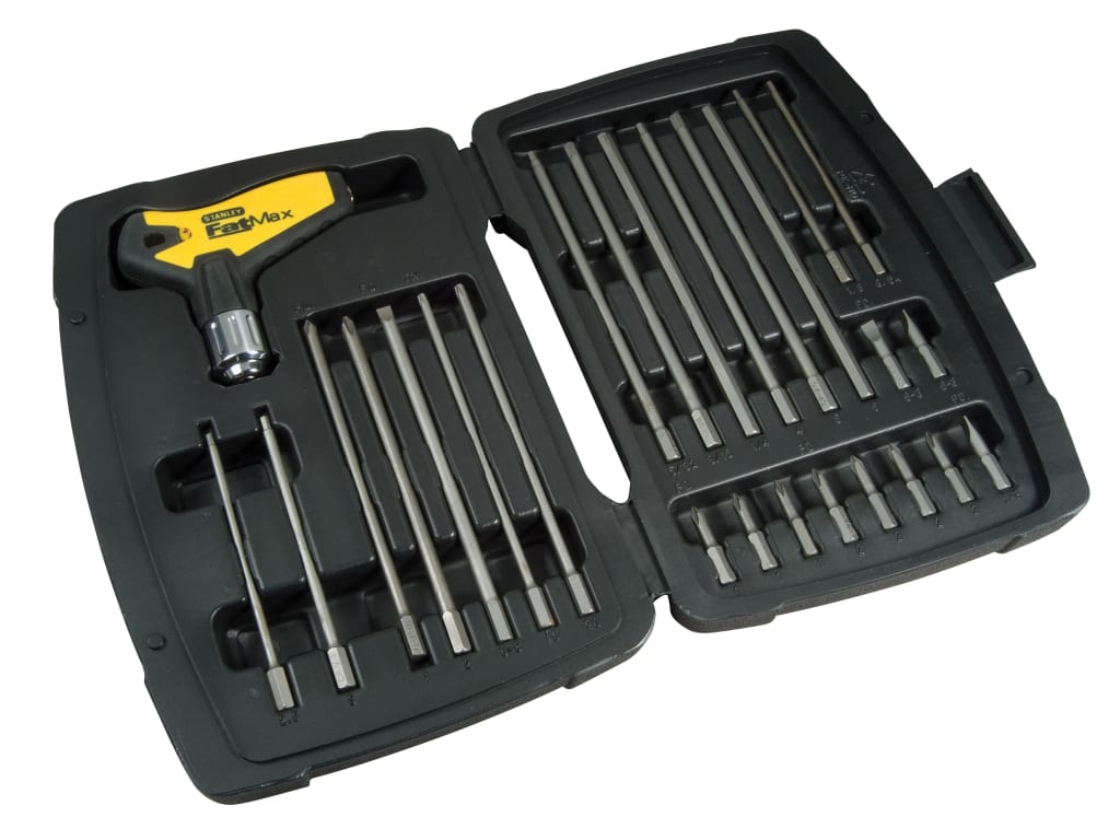 Metric FatMax® T-Handle Ratchet Power Key Set, 27 Piece                         