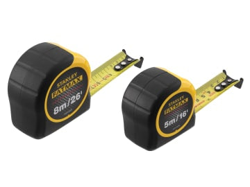 FatMax® Classic Tape Twin Pack 5m/16ft + 8m/26ft (Width 32mm)                   
